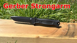 Review of the Gerber Strongarm Fixed Blade!