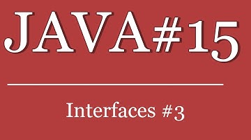 Java #15 Tutorial - Interfaces 3/3 - Private final constants