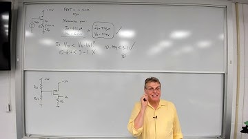 Electronics - Lecture 12:  MOSFET design examples, BJTs, forward active operation of a BJT