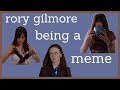 rory gilmore being a meme for 2 minutes straight //Gilmore girls edition