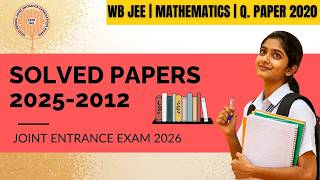 🎯 WBJEE Maths Score Booster | Solve These & Jump Your Rank 🚀