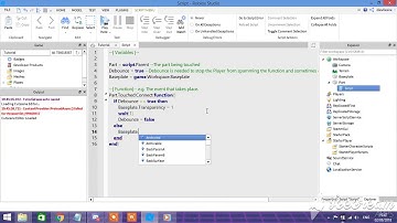 Part Touched Functions (Tutorial)