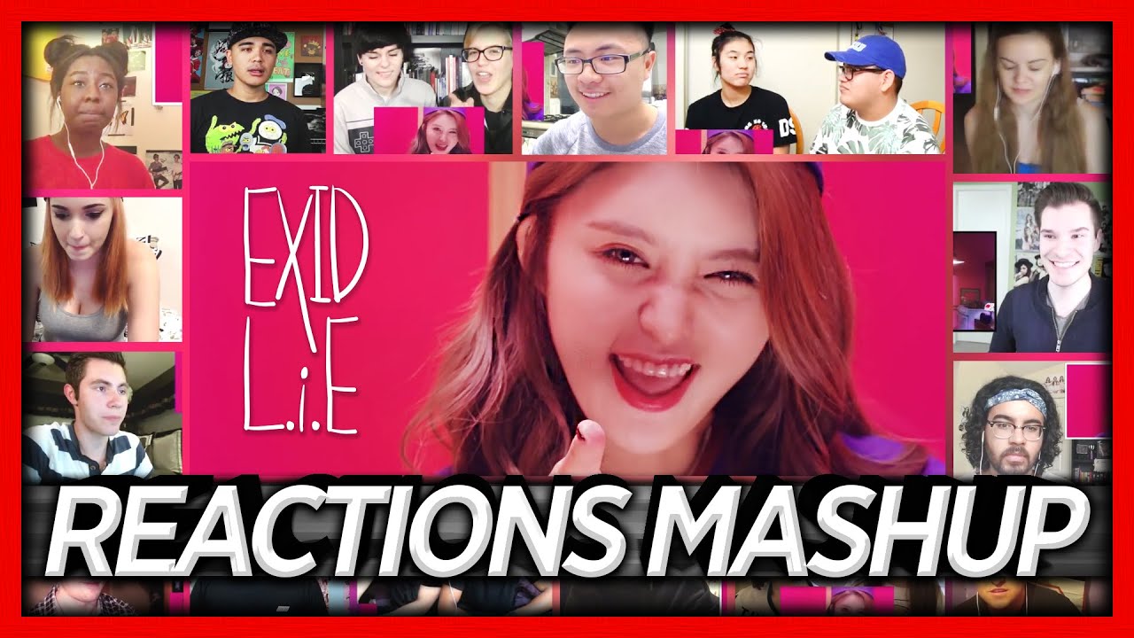 EXID L.I.E. MV Reaction's Mashup (이엑스아이디) | 20 People