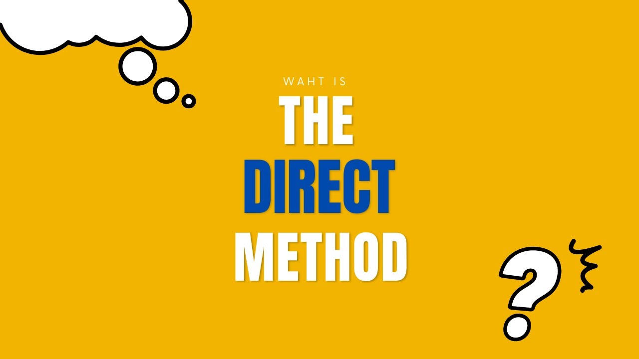 Direct Online Method What is the Direct Method? - YouTube