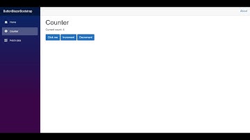 Blazor Button with Bootstrap 4 Part 2
