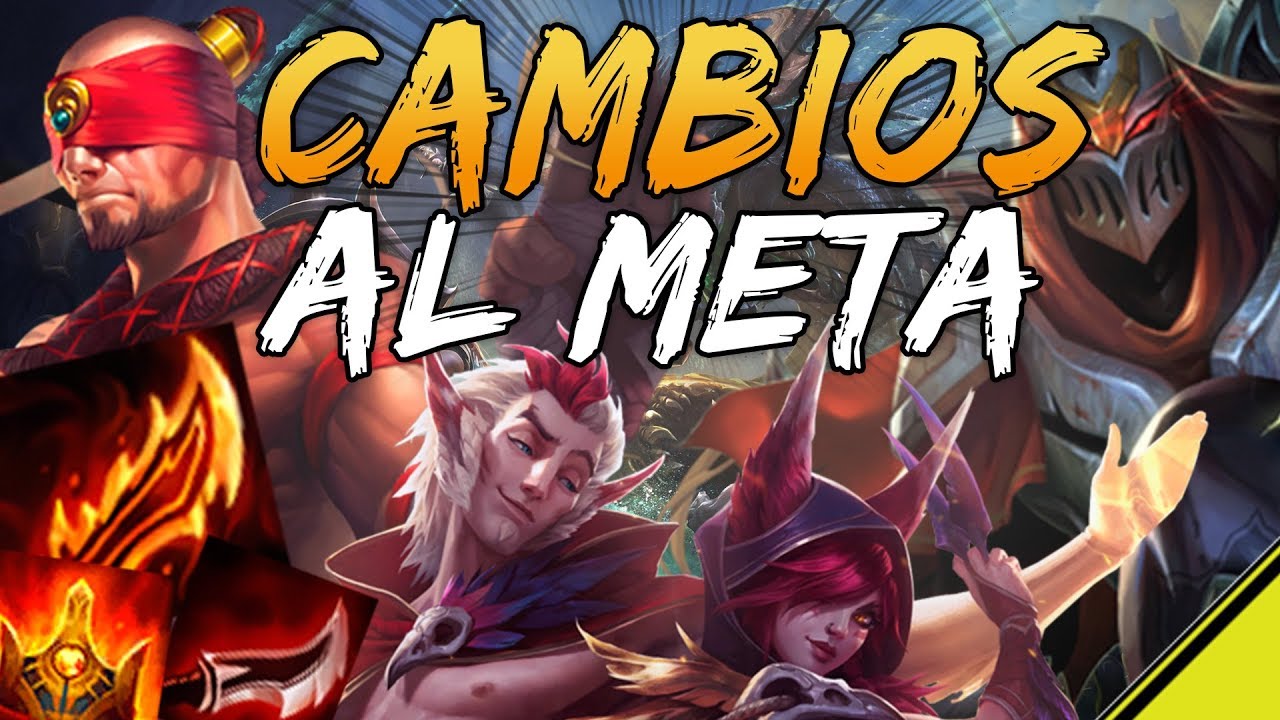league of legends champions MUCHOS CAMBIOS AL META PARCHE 8.6 | Noticias LOL Jota