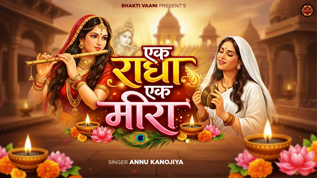 ऐसी लागी लगन मीरा हो गई मगन - Aisi Lagi Lagan - Shree Krishna Bhajan - Mira Bhajan - Radhe Bhajan