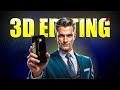 🔥3D Editing in Alight Motion | Move Along Path Effect Full Tutorial 💘|