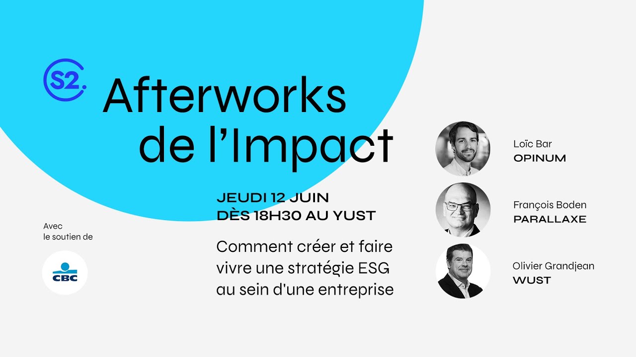 4ᵉ édition des Afterworks de l'Impact @ Yust (Liège) - Juin 2025
