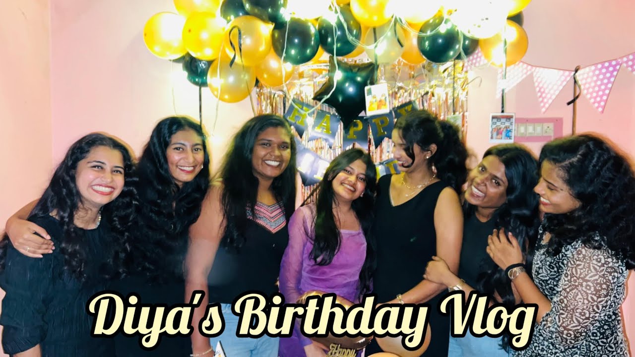 Diya's Birthday vlog| 21st Birthday Celebration #chennai #students 