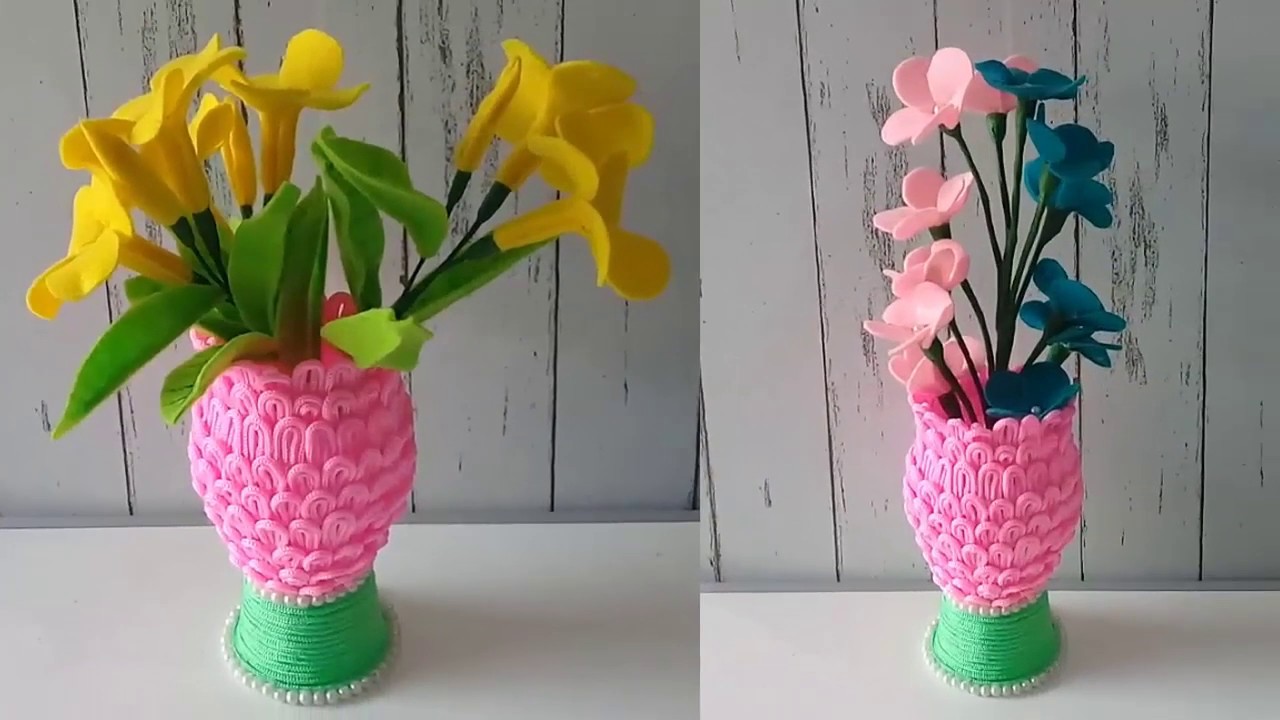  Ide  Kreatif  Membuat Pot Cantik dari Barang  Bekas  YouTube