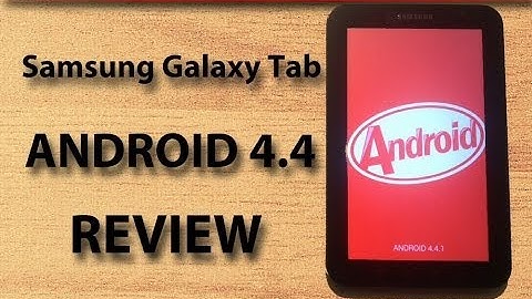 Samsung Galaxy Tab p1000 running Android 4.4 KitKat First Official CM Rom|REVIEW