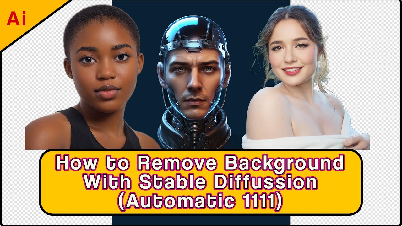 How to remove image background with Stable Diffusion Automatic 1111.