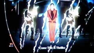 Michael Jackson the Experience - wii - Thriller Full Gameplay
