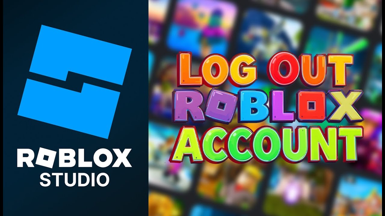 How To Log Out Of Your Roblox Account YouTube 