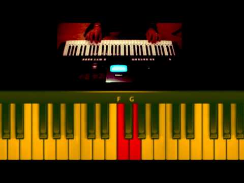 saree ke fall sa-R Rajkumar-(keyboard tutorial)