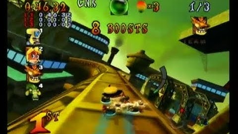 Crash Nitro Kart Gamecube 101% Playthrough Part 8