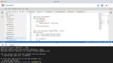 Validating Token and Creating Sessions for Google App Engine (Python 3)