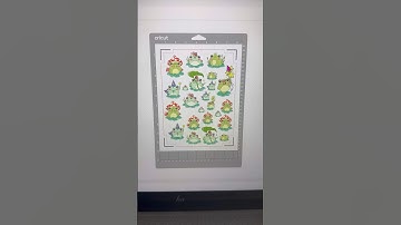 How to print a full page of stickers with cricut #cricutcrafting #cricutprojects #cricut #stickers
