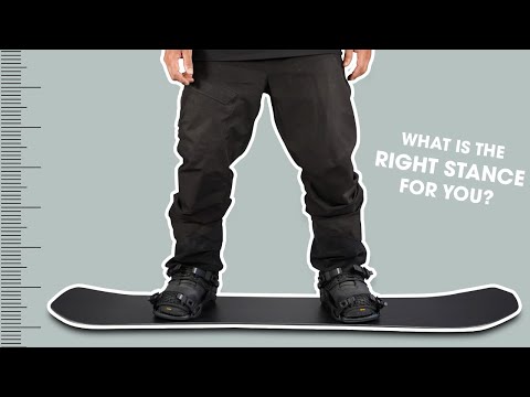 WHAT IS THE RIGHT SNOWBOARD STANCE FOR YOU?