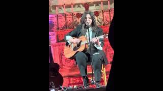 Lucy Dacus "Lost Time" new song debut St. Ann & the Holy Trinity Church Brooklyn New York 2/18/2025