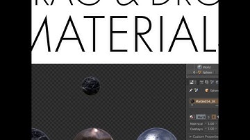 Daily Blender Tip #41 - Drag And Drop Materials