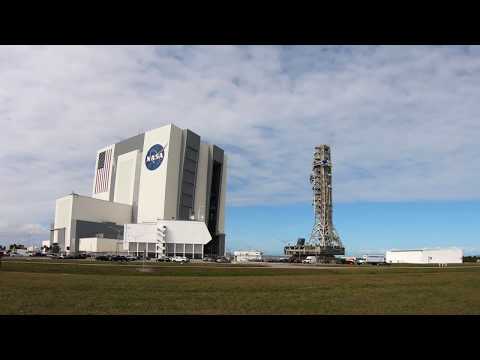 Take a Window Elevator to Top of NASA's Vehicle Assembly Building!