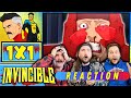 INVINCIBLE - 1X1- "It's About Time"  REACTION!!!!!!