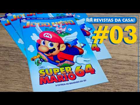 30 Anos de Super Mario 64: Chegou revista nova!