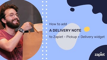 How to add a delivery note to the Zapiet - Pickup + Delivery widget