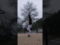 90° HSPU Attempt #calistenics #hspu #90hspu #motivation #streetworkout #bodyweightworkout