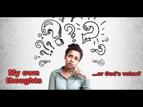 Are you hearing God's voice or your own thoughts? - YouTube