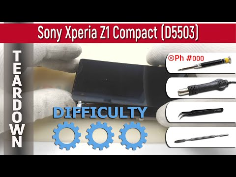 Sony Xperia Z1 Compact D5503 ???? Teardown Take apart Tutorial