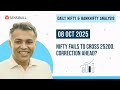 NIFTY &amp; BANK NIFTY Analysis for Tomorrow | Stock Market Outlook | 08 October 2025, Wednesday