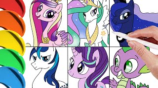 How To Draw My Little Pony2  easy drawing, coloring