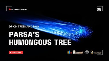 Parsa’s Humongous Tree | Codeforces 1600 | DP on Trees Explained | Dynamic Programming on Trees