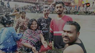 Haridwar 2019 Ii Holi Open Bath Ii Tourist Enjoy Ganga Bath Ii People Enjoy Bath Ii Ganga River Ii