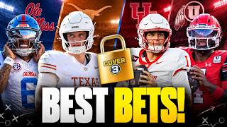 College Football BEST BETS: Ole Miss-Texas & Houston-Utah Predictions!