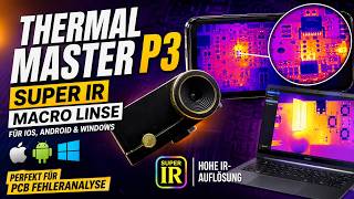 Thermal Master P3 Wärmebildkamera für iPhone, Android und Windows