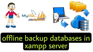 How to backup database in xampp server phpmyadmin - offline || 100% working