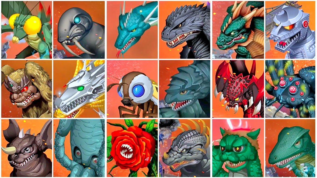 Super Smash Kaiju - Godzilla Defense Force 