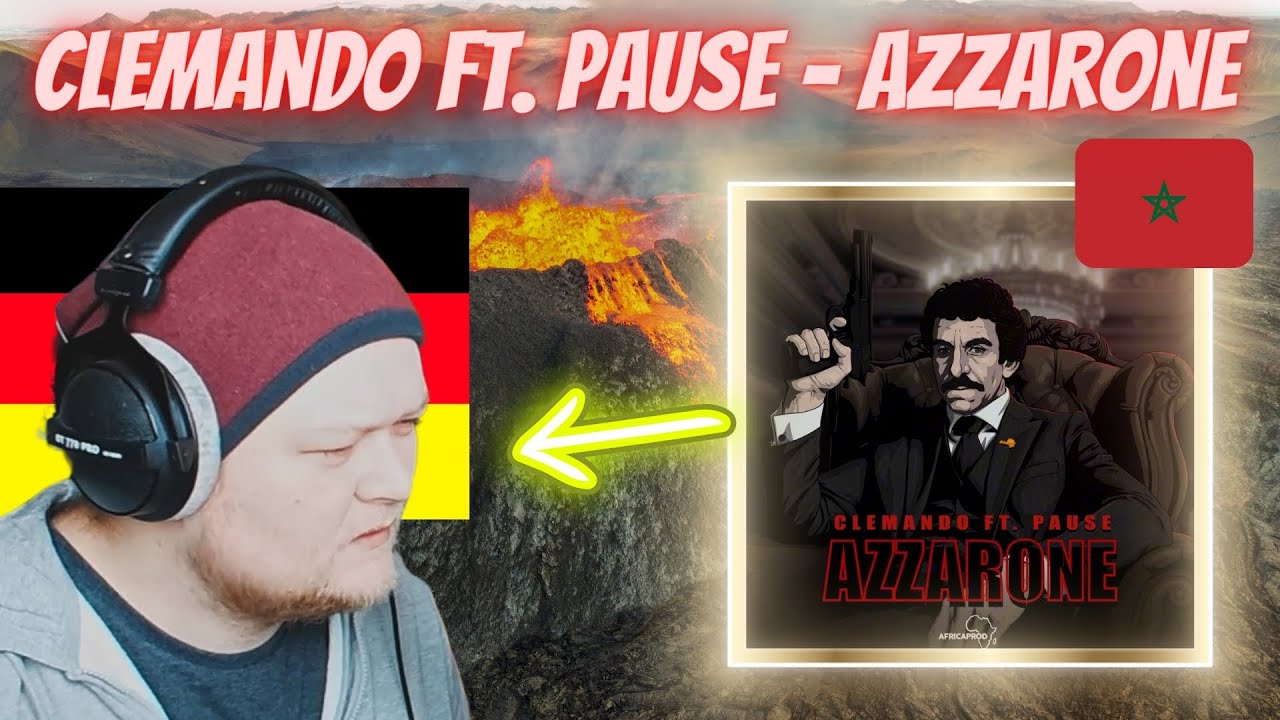 🇲🇦 CLEMANDO ft. PAUSE - AZZARONE | German rapper reacts