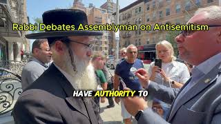 Rabbi Feldman Debates “Proud Zionist” Assemblyman on Antisemitism