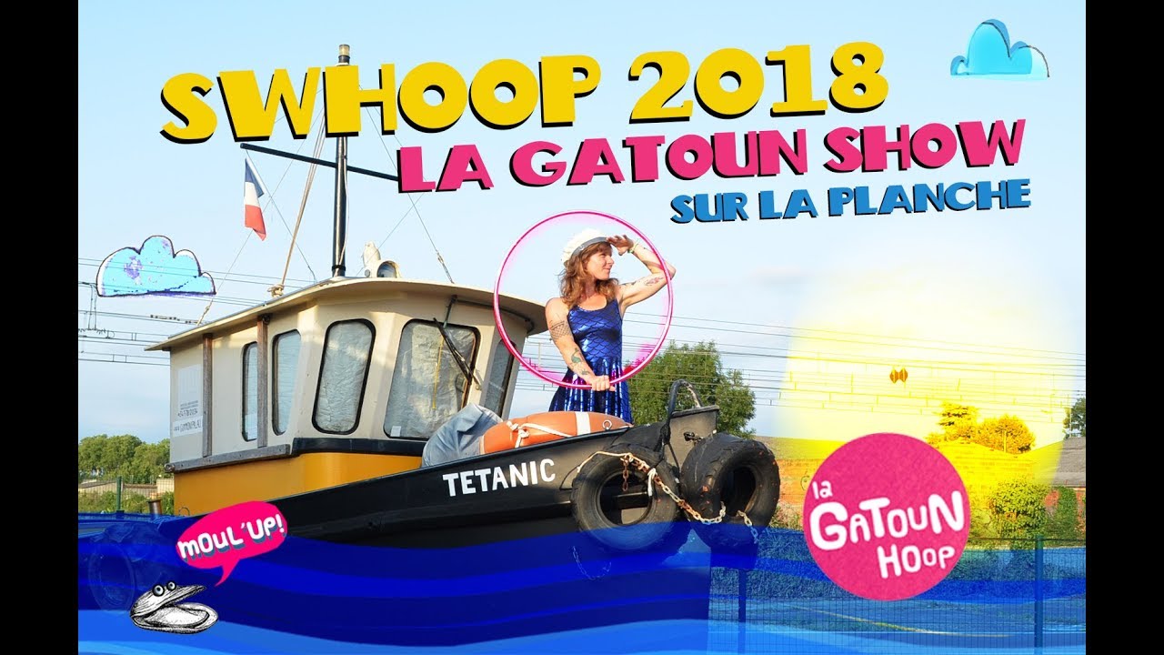 La Gatoun Hula hoop - Planete HoopDance - Performance Swhoop2018