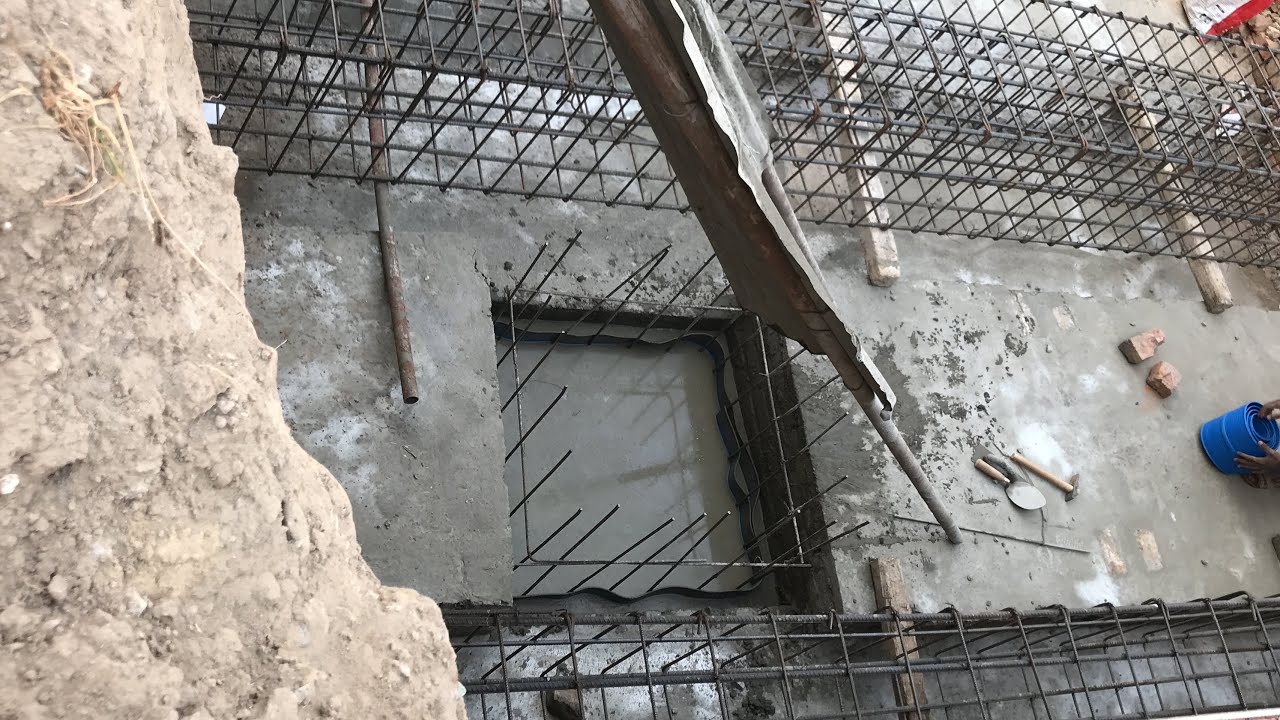 HOW WATER STOPPER WORKS IN PIT BASEMENT WORK YouTube