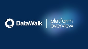 DataWalk | Platform Overview