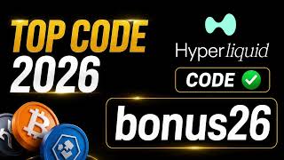 Hyperliquid Referral Code “BONUS26” - 4% Off Trading Fees