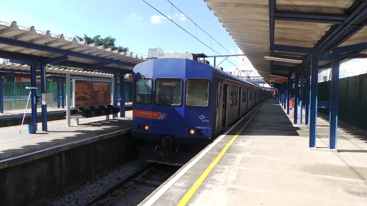 Linha 11 Coral da CPTM - Guaianazes à Estudantes