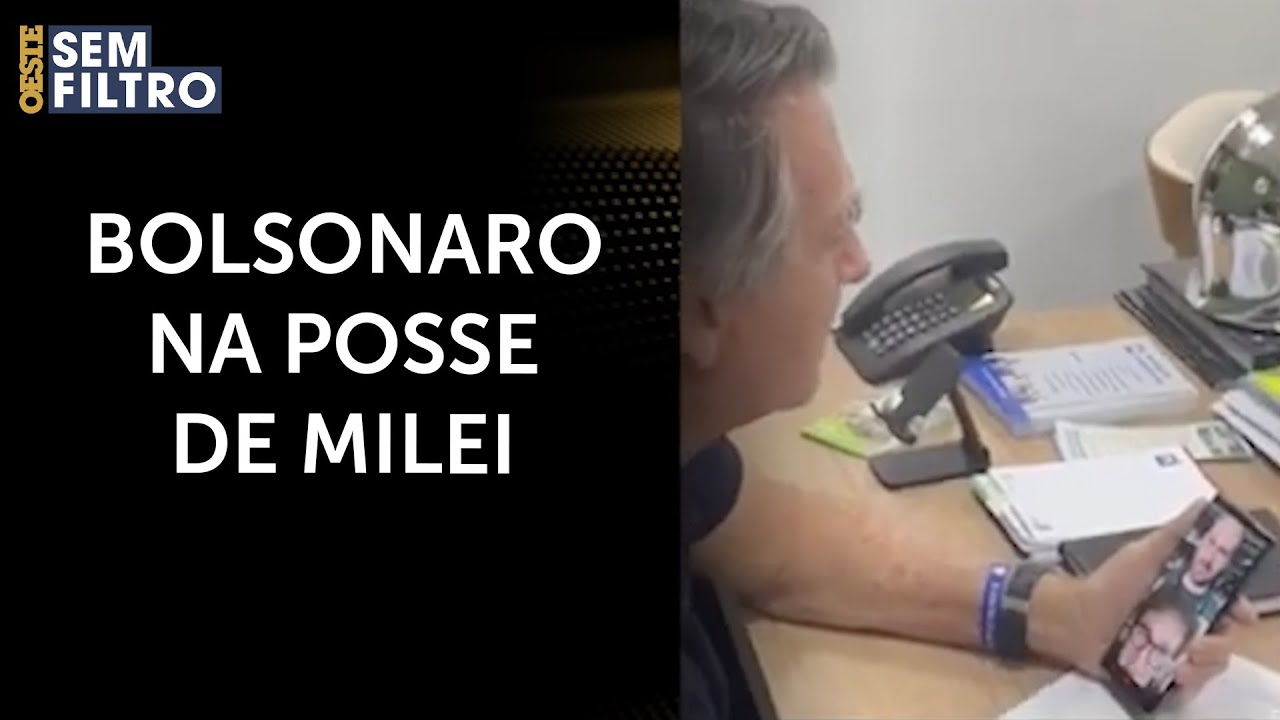 Bolsonaro recebe ligação de Milei e aceita convite para a posse | #osf