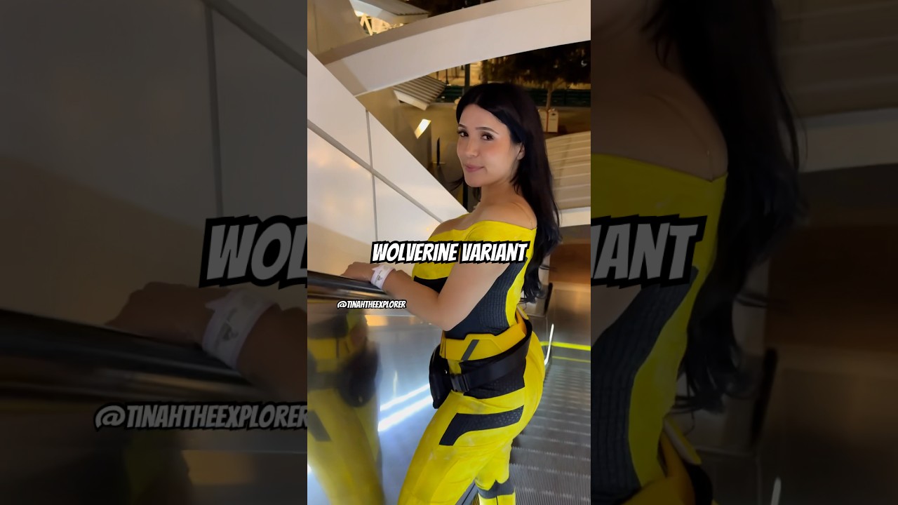 Wolverine at DISNEY #cosplaygirl #wolverine #cosplay #deadpool #disneyland